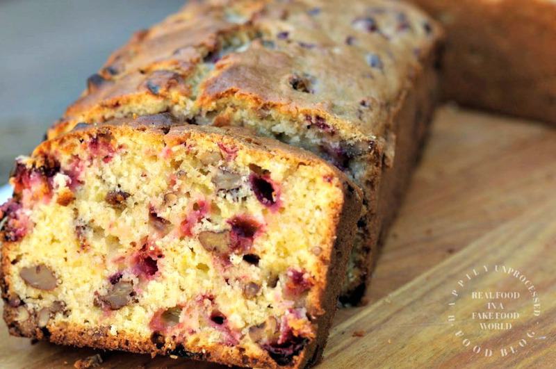 Cranberry Orange Walnut Bread - 1 Loaf