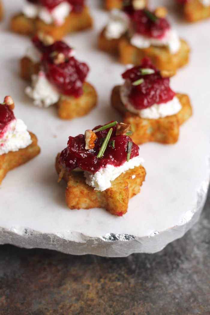 CRANBERRY PECAN GOAT CHEESE BITES - 50 pieces per tray