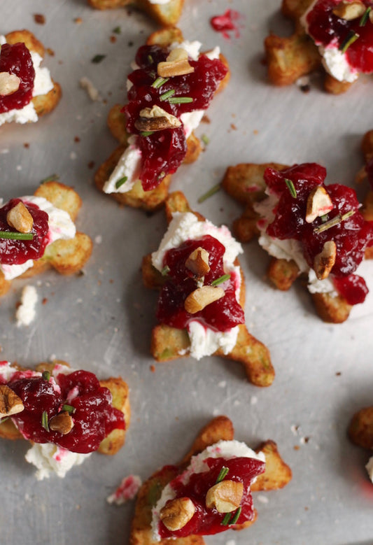 CRANBERRY PECAN GOAT CHEESE BITES - 50 pieces per tray