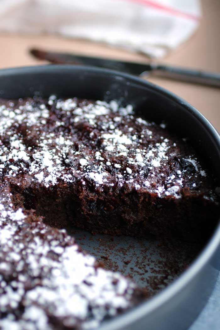 Cranberry Chocolate Cake