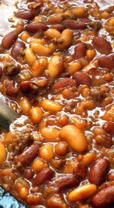 Crock Pot Cowboy Beans - per lb. (Meat or Meatless)