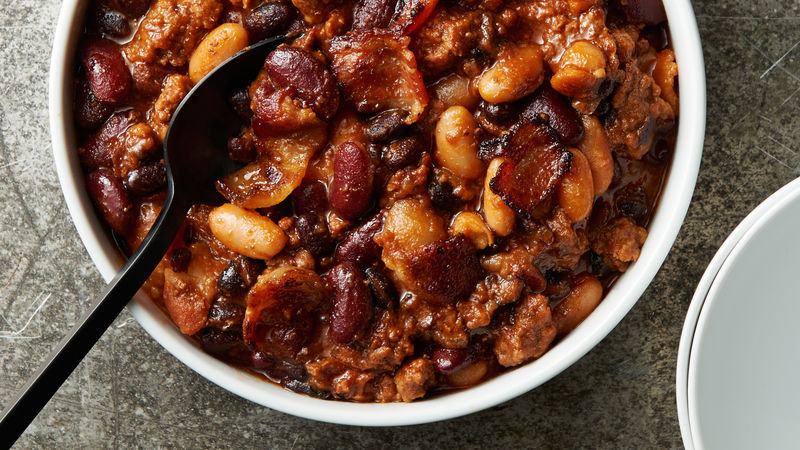 Crock Pot Cowboy Beans - per lb. (Meat or Meatless)