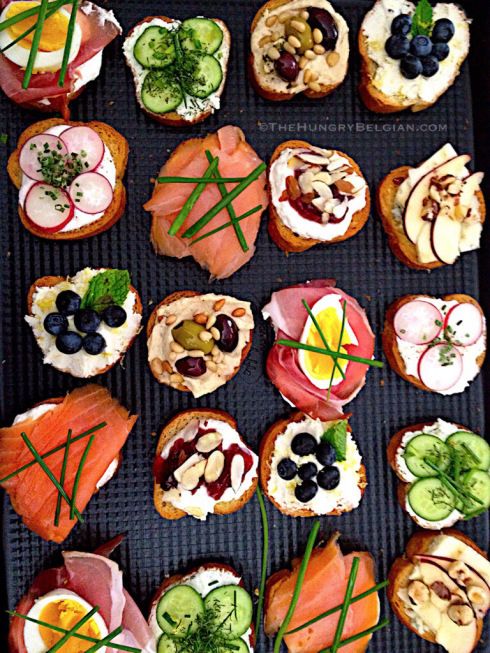 Two Bite Crostini Party Ideas w/ Recipes