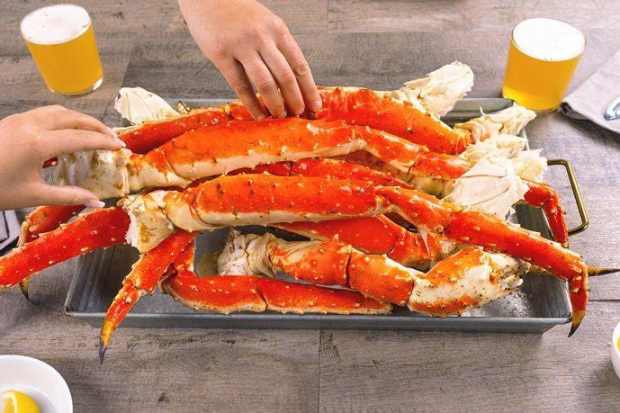 Extra Large Alaskan King Crab Legs 20 lb