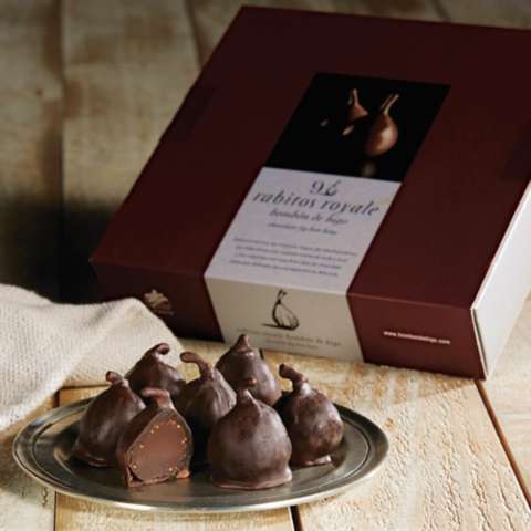 Rabitos - Chocolate Covered Figs With Truffle Liqueur- 3 piece box