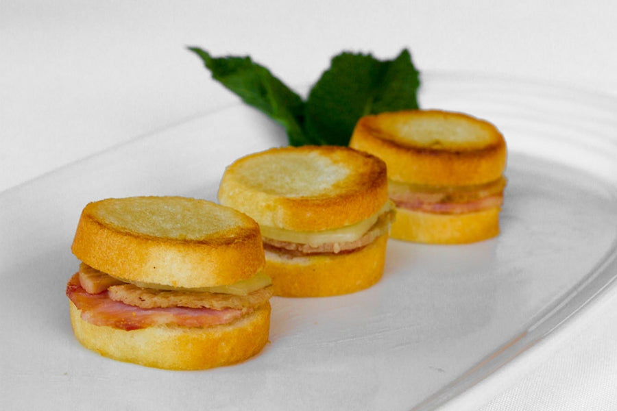 Mini Cuban Sandwiches - 55 pieces per tray