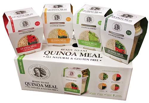 6 Pack : Cucina & Amore Quinoa Meal, Artichoke & Roasted Peppers, 7.9-ounce