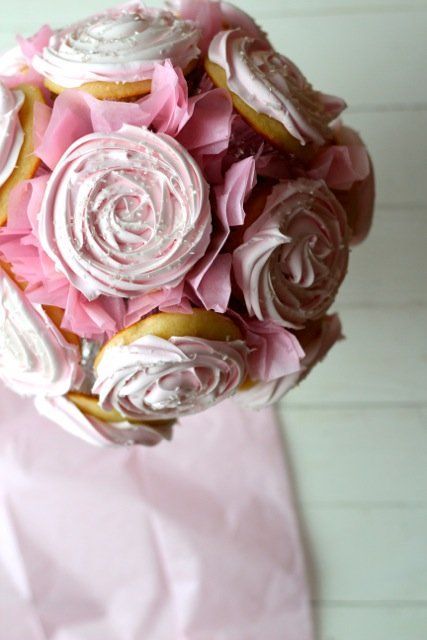 Cupcake Bouquet - includes 14 cupcakes - custom orders accepted