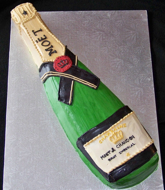 Champagne Bottle Cake - price per serving