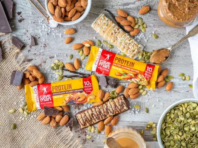 Collagen Chocolate Salted Almond Butter Protein Bar - includes 12