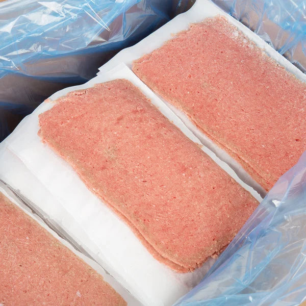 Steakwich Raw Chopped and Formed Wafer Steak 2 oz - 80/Case