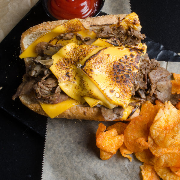 Steakwich Raw Chopped and Formed Wafer Steak 2 oz - 80/Case