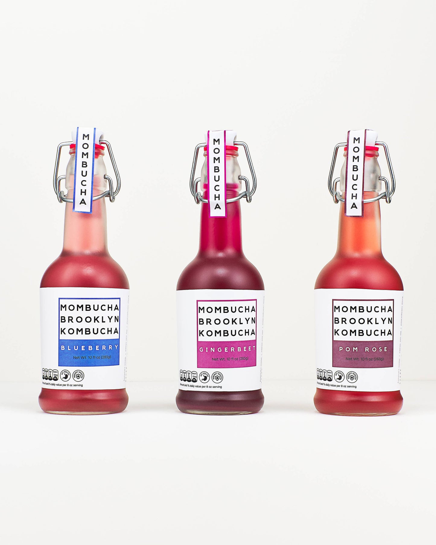 Mombucha Kombucha Drinks Variety Pack - includes 24