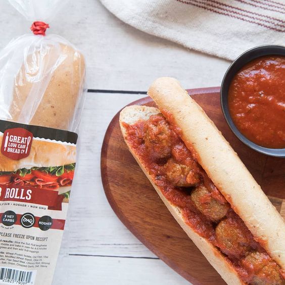 Great Low Carb Sub Rolls 12oz Bag of 2 (Foot Longs)