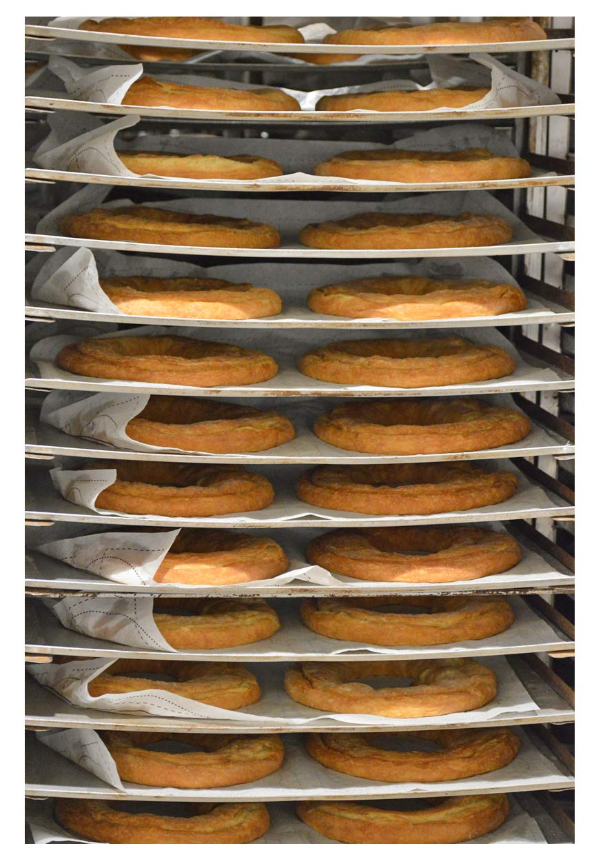 Holiday Danish Kringles - Pecan and Raspberry Kringle