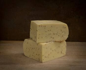 Danbo Cheese with Caraway Seeds 7.5 oz.
