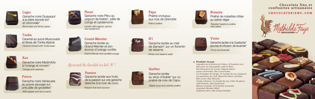 6 Piece Chocolate Taste Discovery Box