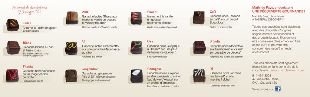 6 Piece Chocolate Taste Discovery Box