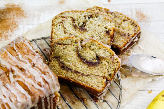 Cinnamon Bun Banana Bread - 1 Loaf