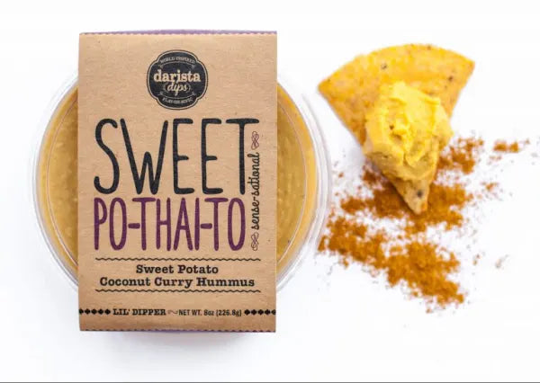 Darista Hummus Dips Variety 6-Pack - Gluten Free, Vegan