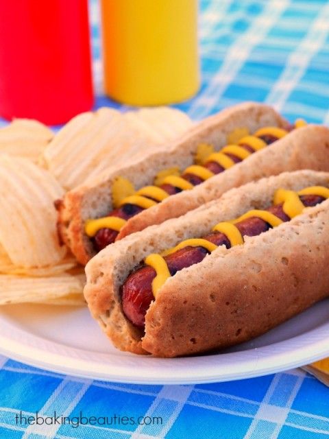 Gluten-Free Hot Dog Buns - Case of 6