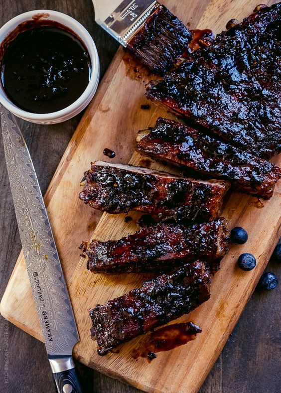 Smokin’ Blue BBQ Sauce Blueberry Smokey Sweet