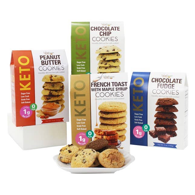 Keto Spring Cookies Variety