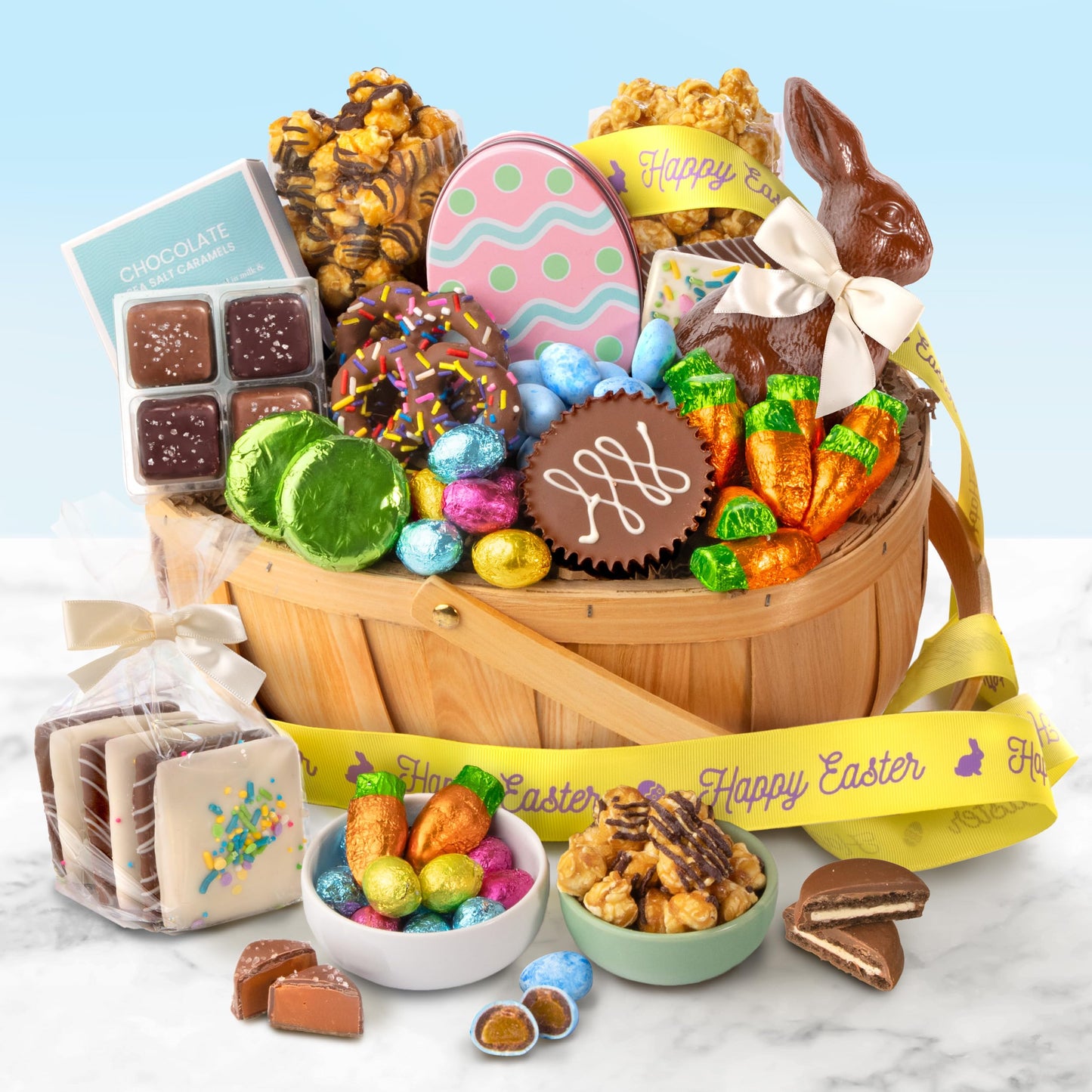 Gourmet Chocolate Easter Basket Festive Easter Chocolate Assortment