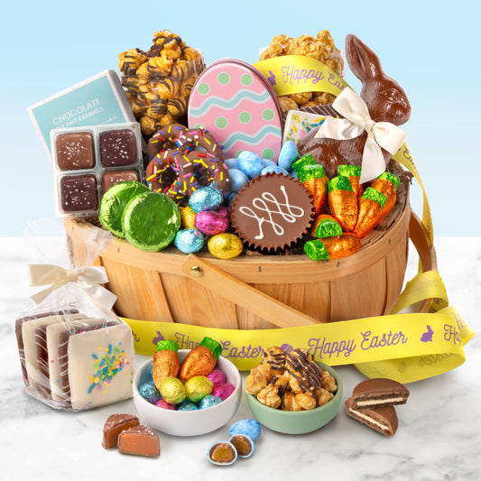 Gourmet Chocolate Easter Basket Festive Easter Chocolate Assortment
