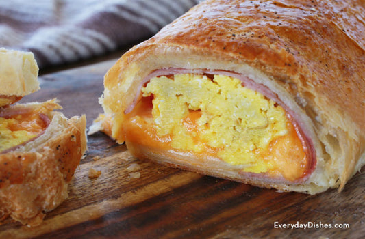 Breakfast Stromboli