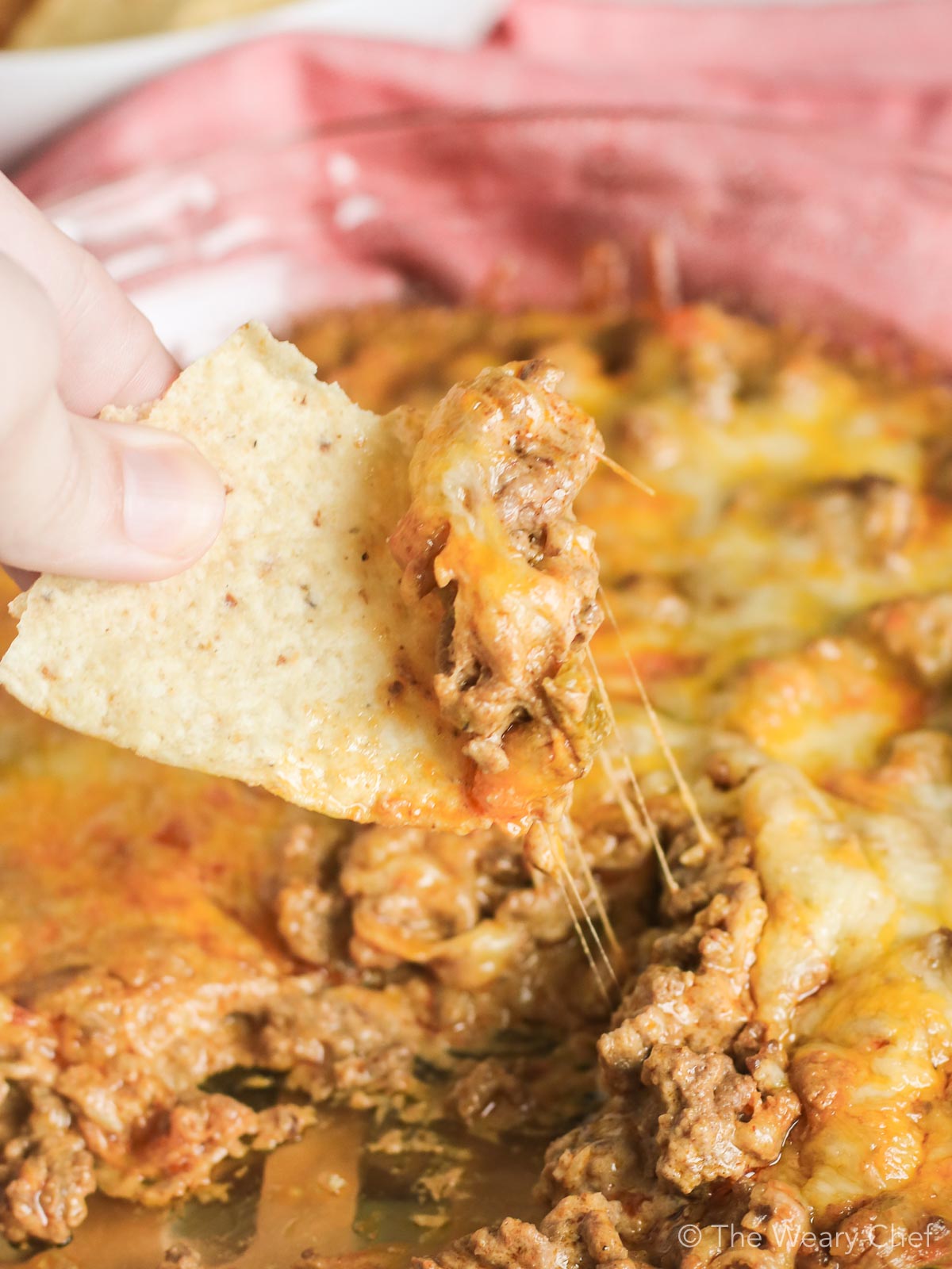 Keto Creamy Hot Taco Dip - includes 2 containers (Meatless, Ground Wagyu Beef or Organic ABF Chicken)