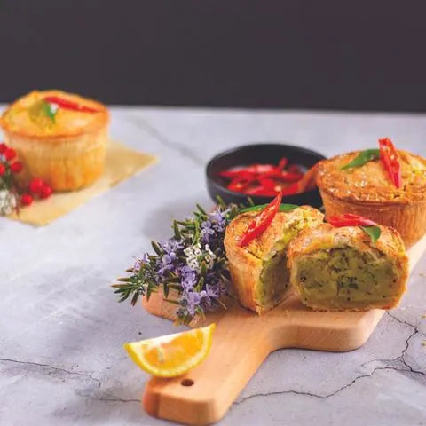 Turmeric Spiced Potato Pie  - includes 12