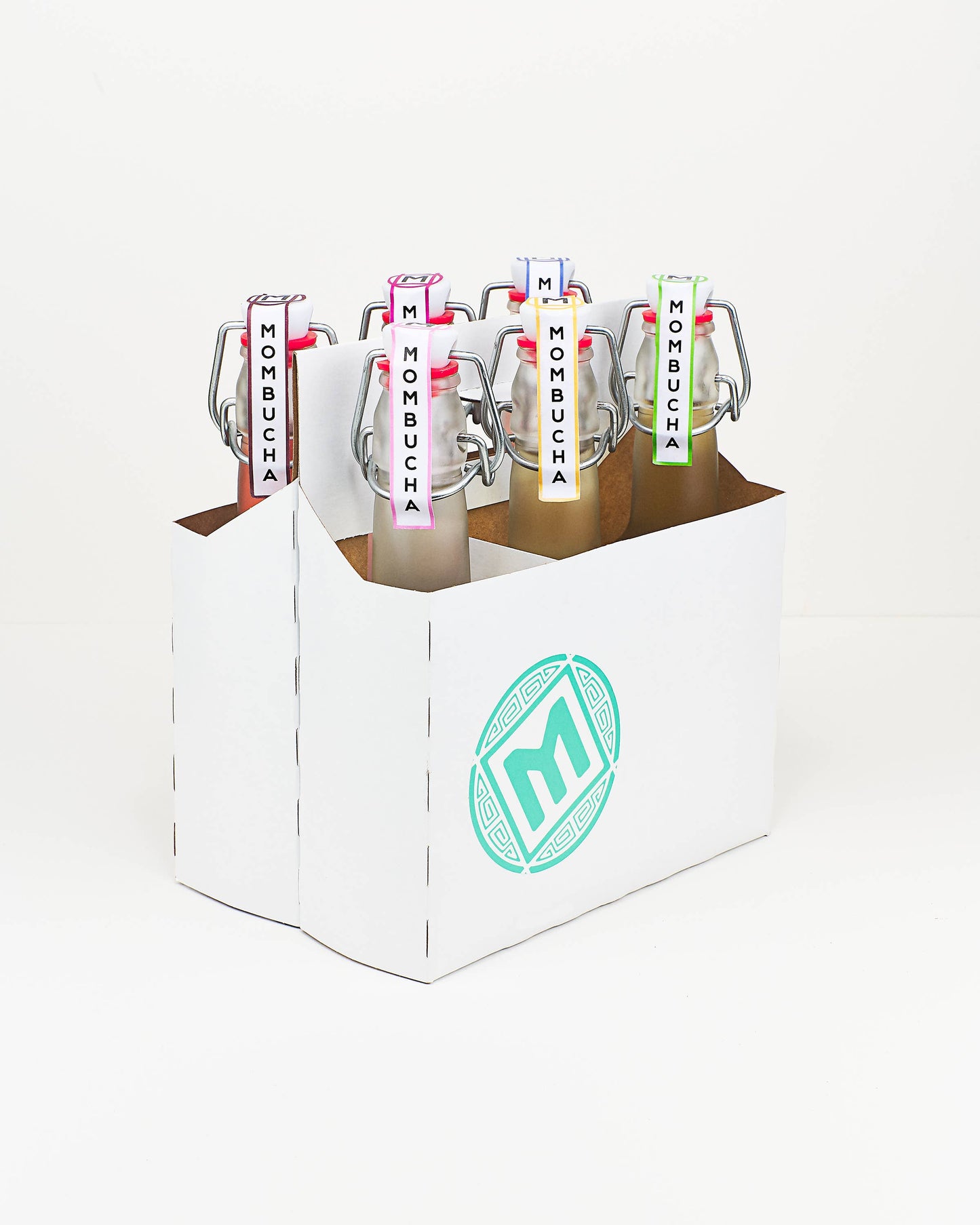 Mombucha Kombucha Drinks Variety Pack - includes 24
