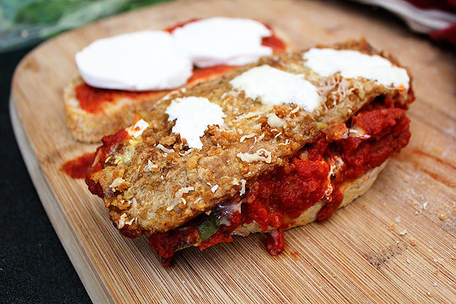 Eggplant Parmesan Grilled Cheese