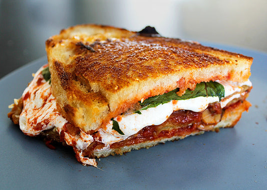 Eggplant Parmesan Grilled Cheese