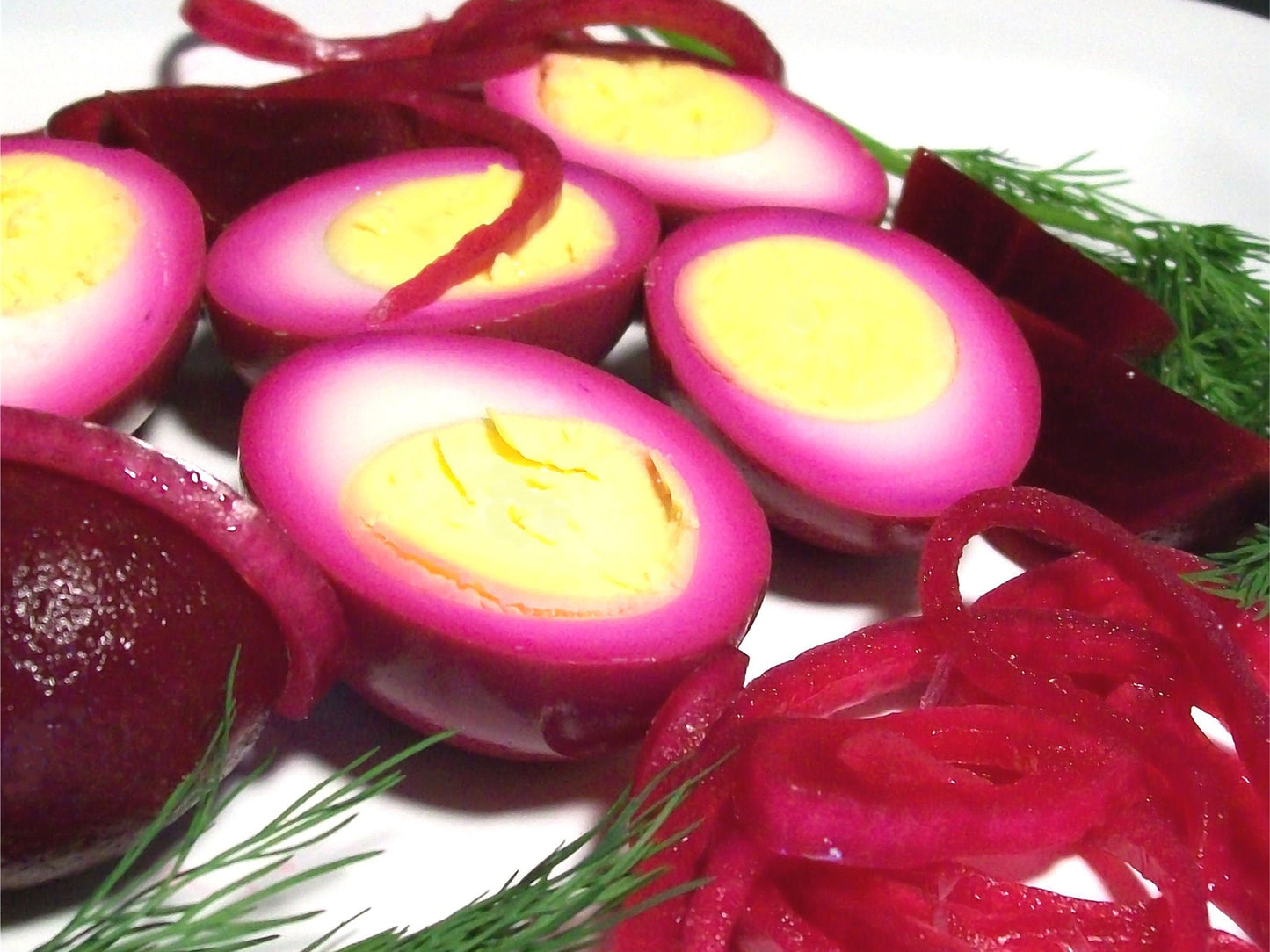 Pickled Red Beet Eggs - includes 60 - 10 lb