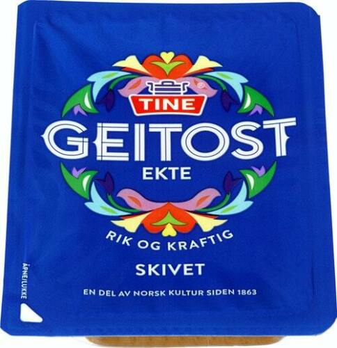 Ekte Geitost (Norwegian Brown Cheese) - Sliced - Brunost