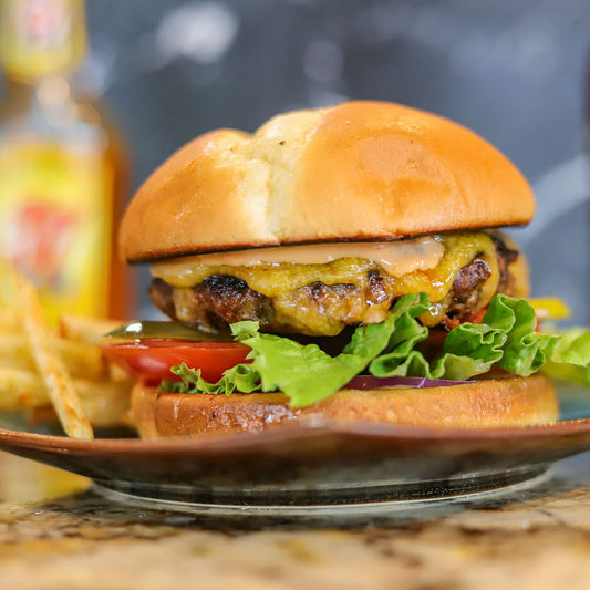 New Zealand Grass Fed Elk Burger - 30/Case - 5.3 oz