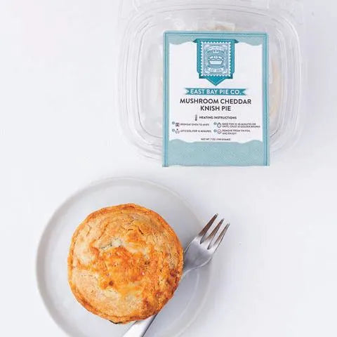 Mushroom Cheddar Knish Pie  - includes 12