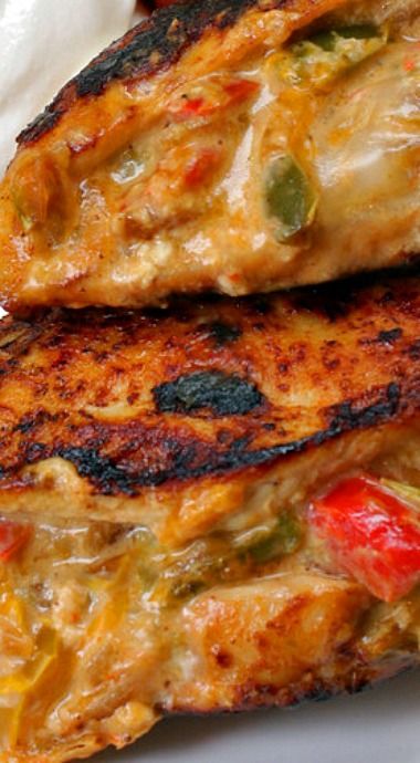 Fajita Stuffed Chicken