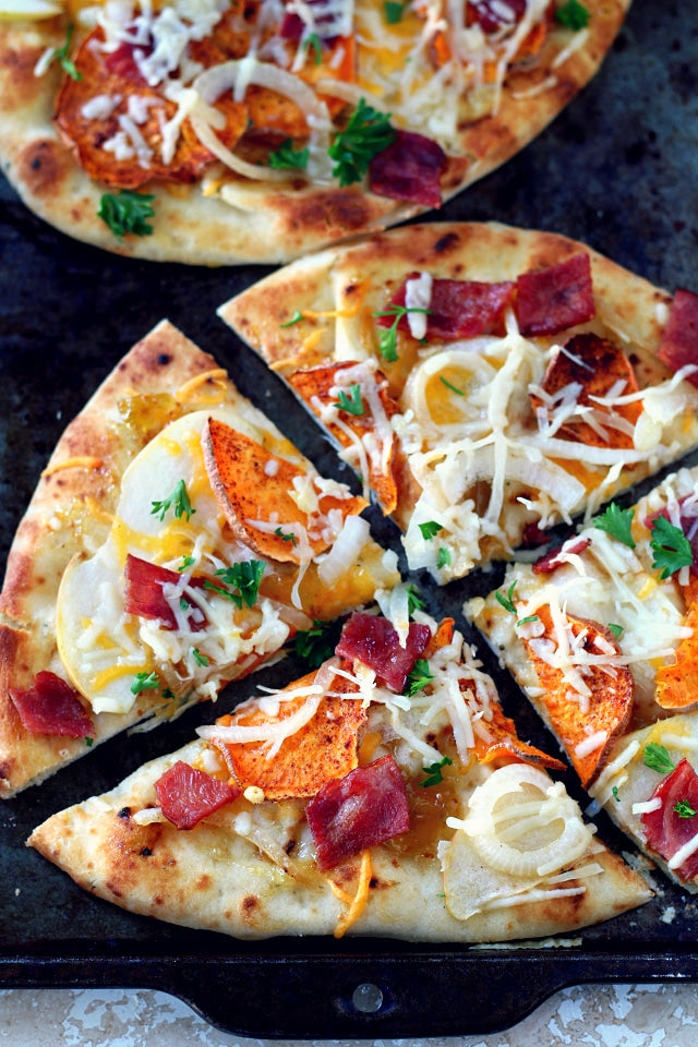 Fall Harvest Naan Pizza