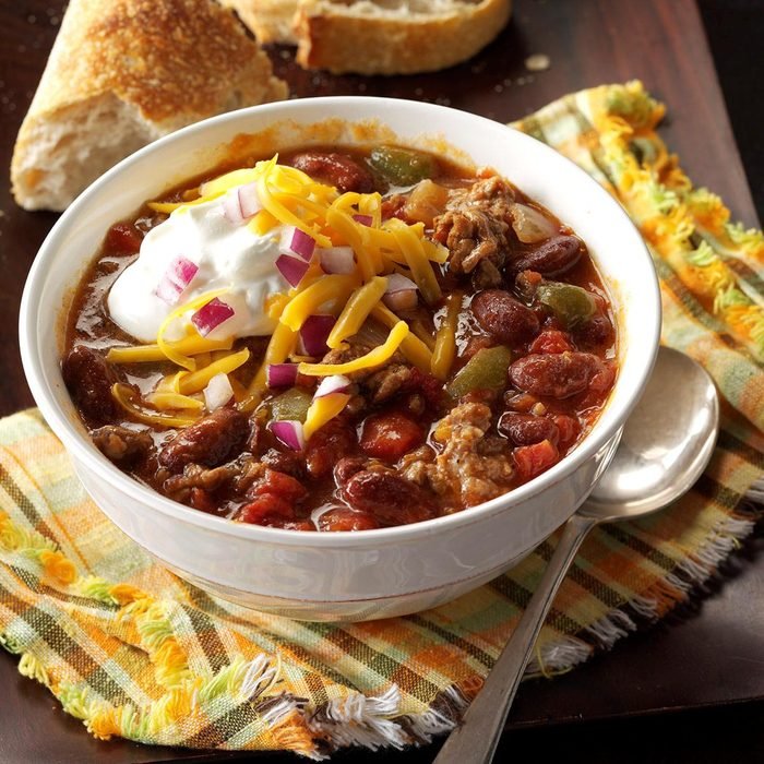 Chef Francisco Timberline Chili with Beans - 4 lbs - 4/Case