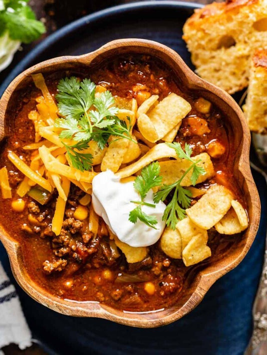 Chef Francisco Timberline Chili with Beans - 4 lbs - 4/Case