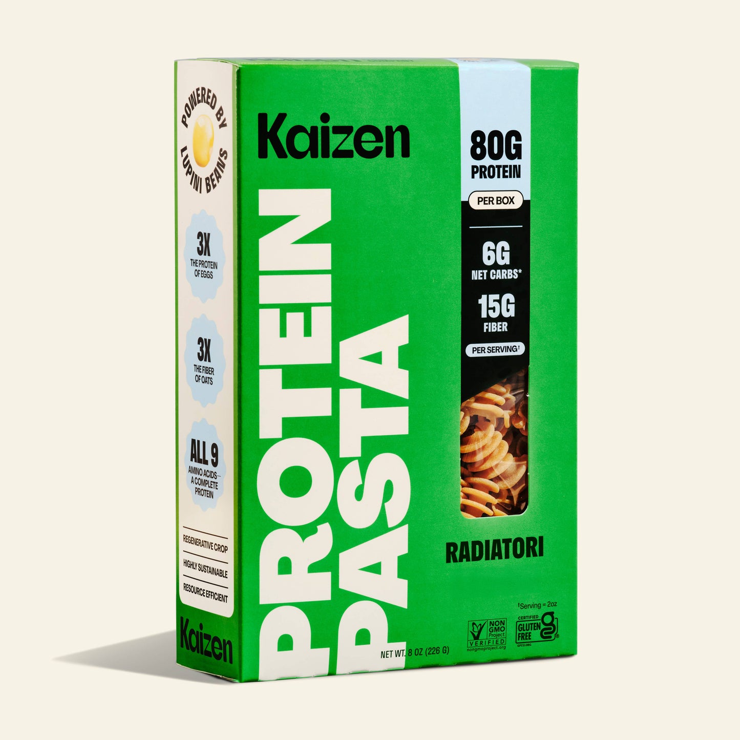 Radiatori 6g Net Carb High Protein Pasta - Low Carb, Keto