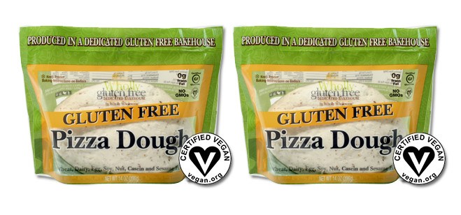 Gluten Free Pizza Dough Balls - 6 per case, 14 oz each