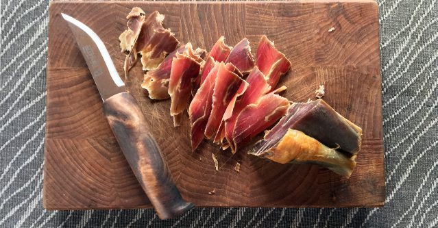 Norwegian Boneless Fenalår - Dry Cured Bonless Lamb - 2lb