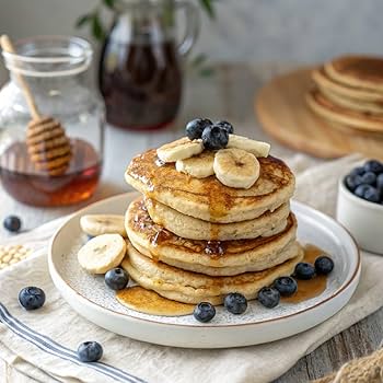 Flourish Plant-Based Protein Pancake and Waffle Mix - Gluten-Free, All-Natural Superfood, High Protein, Fiber