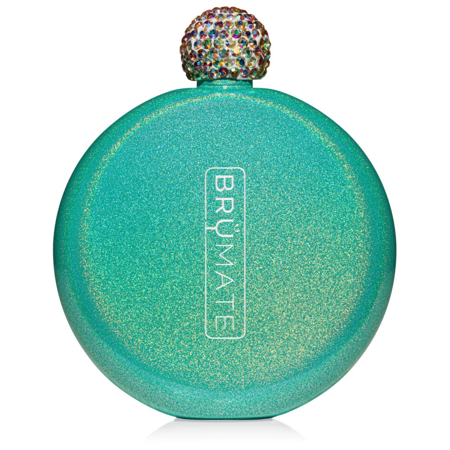 GLITTER FLASK | PEACOCK
