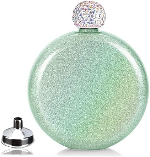 GLITTER FLASK |  SEAFOAM