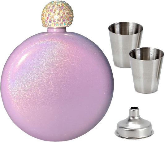 GLITTER FLASK | VIOLET